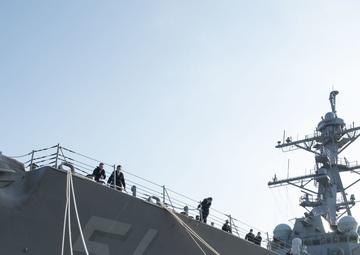 USS Arleigh Burke Prepares for Home Port Shift to Rota