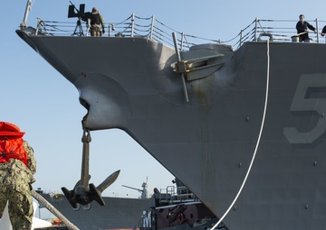 USS Arleigh Burke Prepares for Home Port Shift to Rota