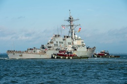 USS Arleigh Burke Prepares for Home Port Shift to Rota