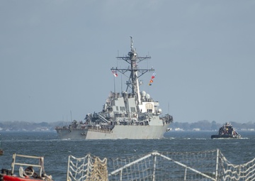 USS Arleigh Burke Prepares for Home Port Shift to Rota