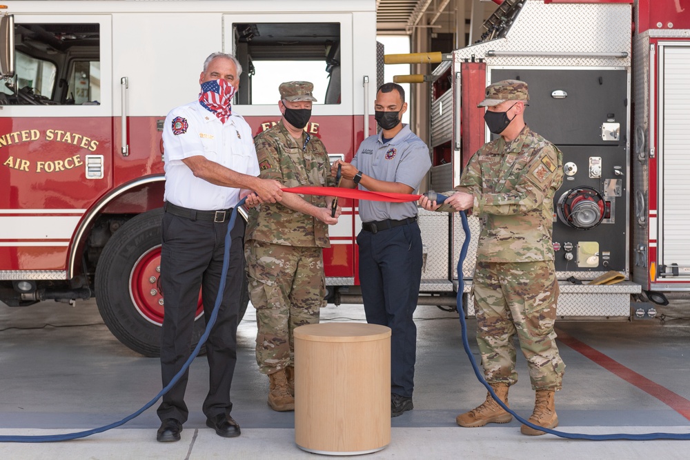 45th Space Wing Hosts Ribbon Cutting Ceremony for New Fire Station