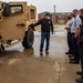 Camp Lejeune Fire and Emergency Services learn about the JLTV