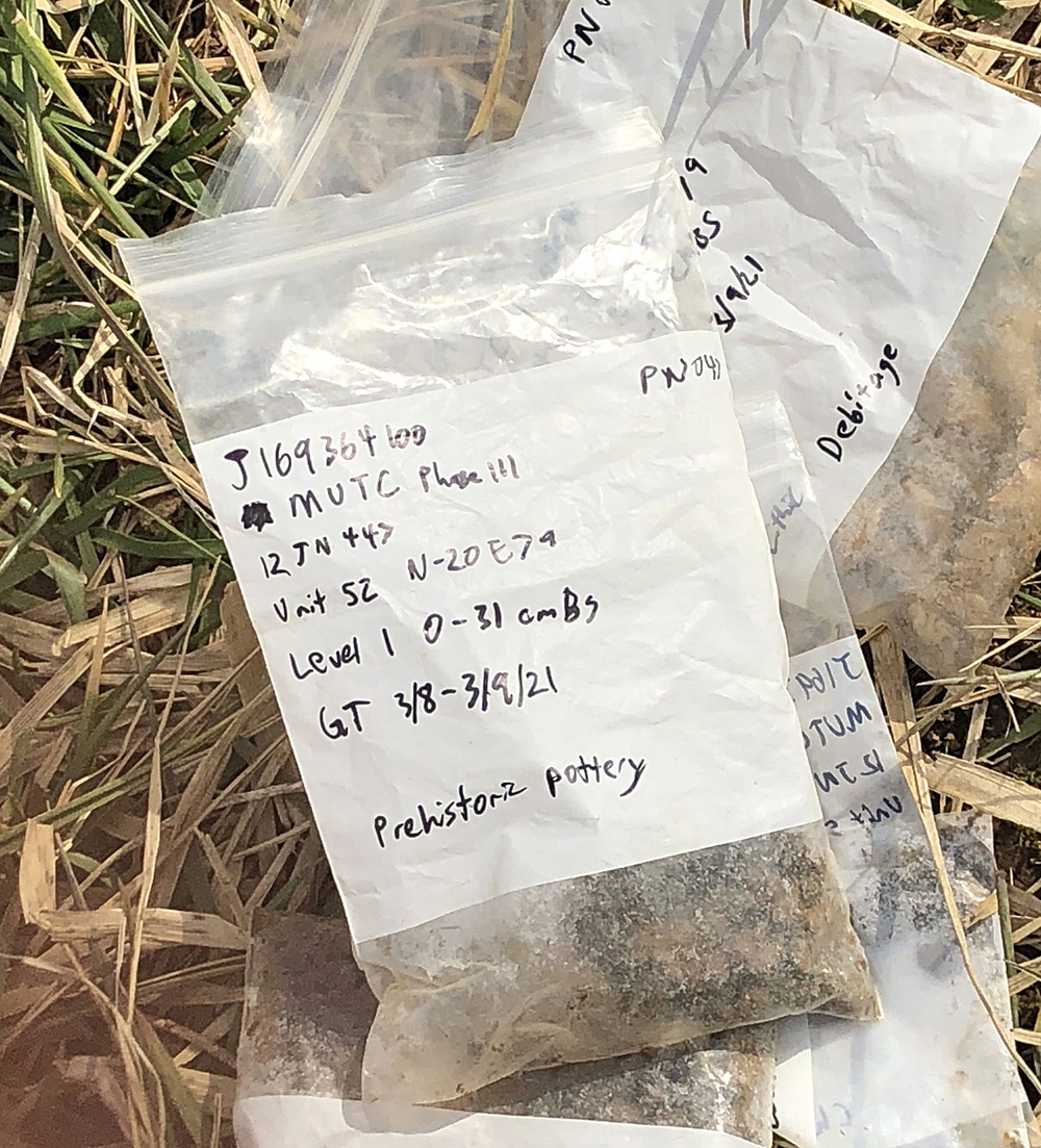 Archeological Dig at Muscatatuck - Artifact Bags