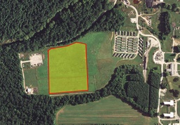Archeological Dig at Muscatatuck - Map