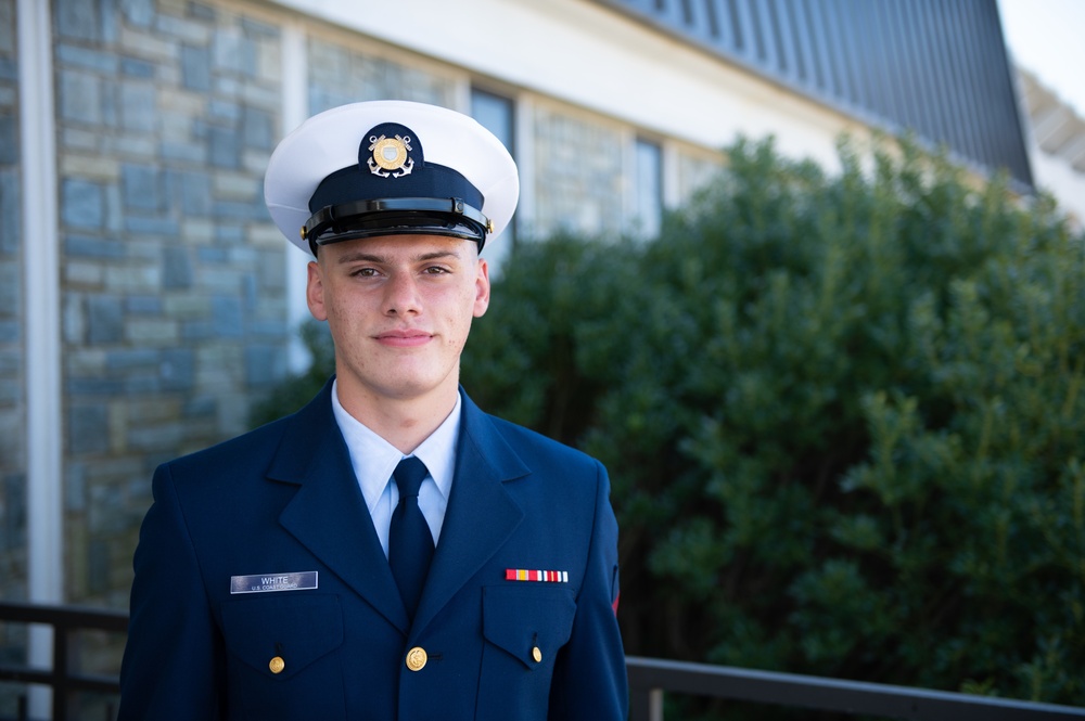 Fireman Apprentice John White earns Coast Guard Honor Graduate for Echo-200