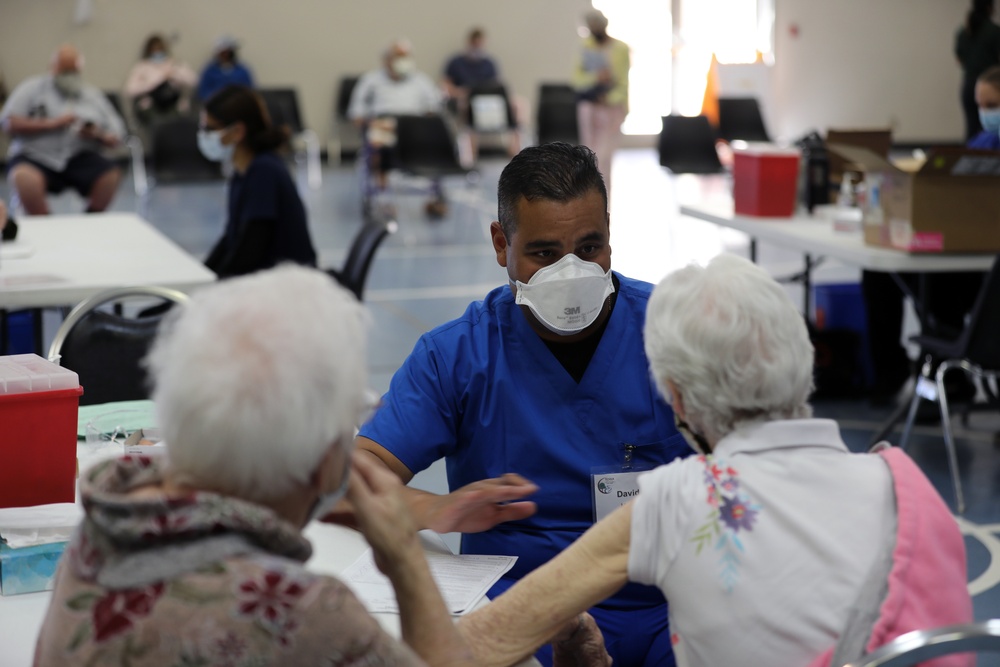 Northern California communities vaccinated via Cal Guard