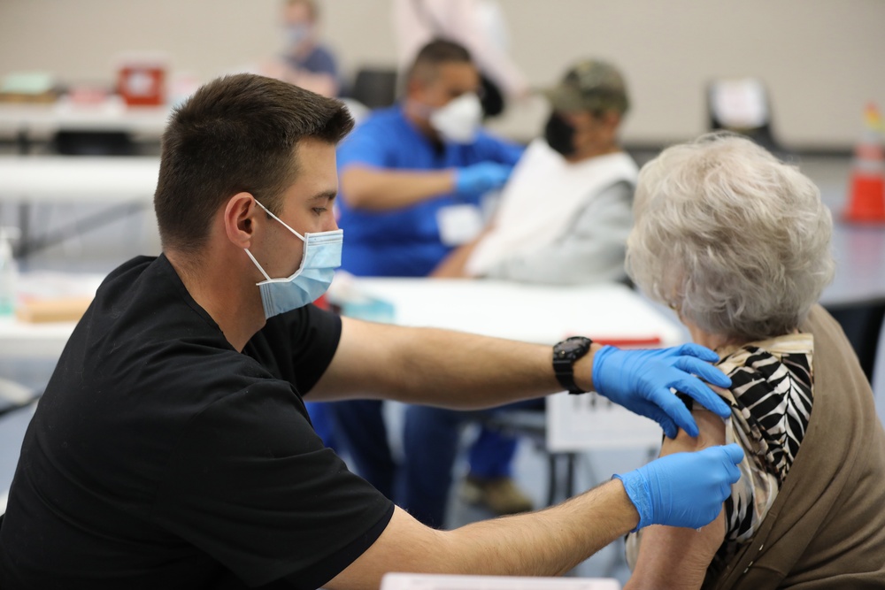 Northern California communities vaccinated via Cal Guard