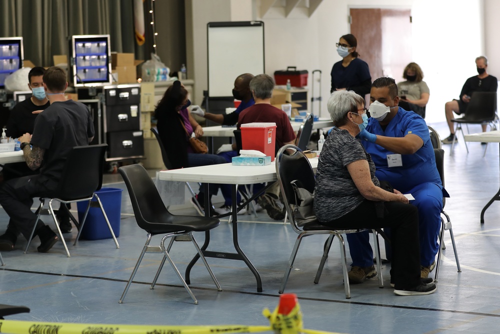 Northern California communities vaccinated via Cal Guard