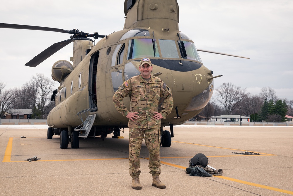Chief Warrant Officer 4 Jason Rassi fini flight March 25, 2021