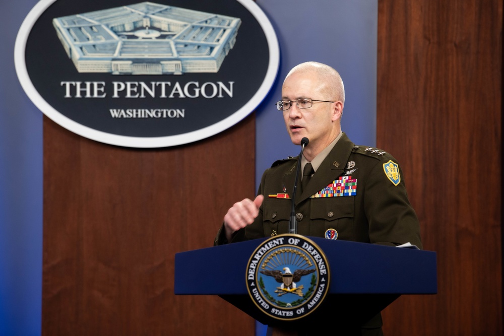Pentagon health officials provide COVID-19 update