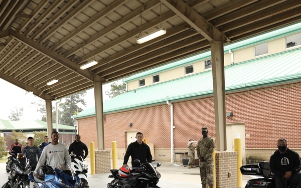 The 3rd DSB Conducts Motorcycle-mentorship Training