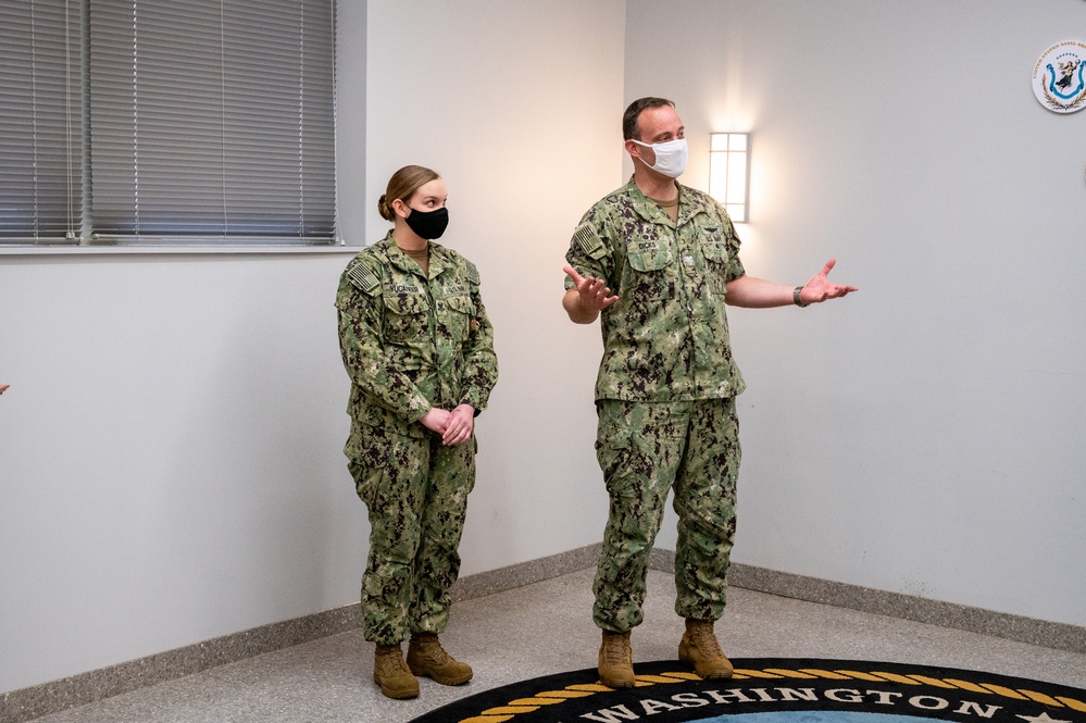 HT2 Jennifer Yucaneer end-of-tour award ceremony