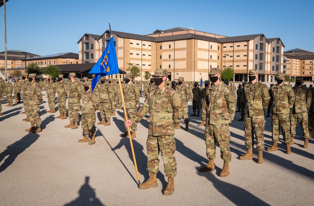 U.S. Air Force Basic Military Training Graduation and Coining Ceremony