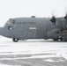 A Minnesota Air National Guard C-130 taxies for take off at Canadian Forces Base Goose Bay