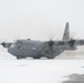 A Minnesota Air National Guard C-130 taxies for take off at Canadian Forces Base Goose Bay