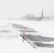 A Minnesota Air National Guard C-130 taxies for take off at Canadian Forces Base Goose Bay