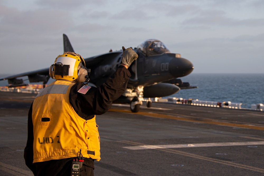 USS Essex Flight Operations