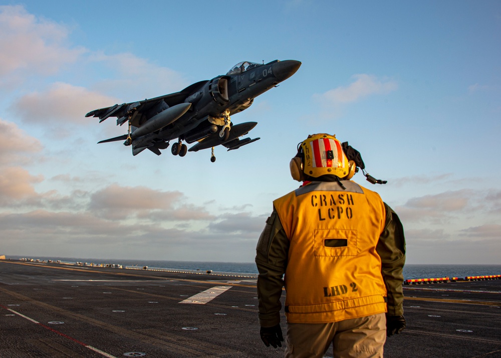 USS Essex Flight Operations