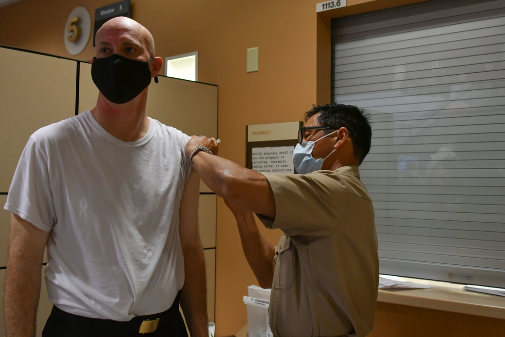 NNPTC Leadership Receives COVID-19 Vaccination
