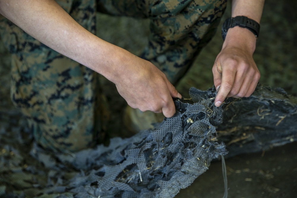 IMC Marines learn about field craft, radios