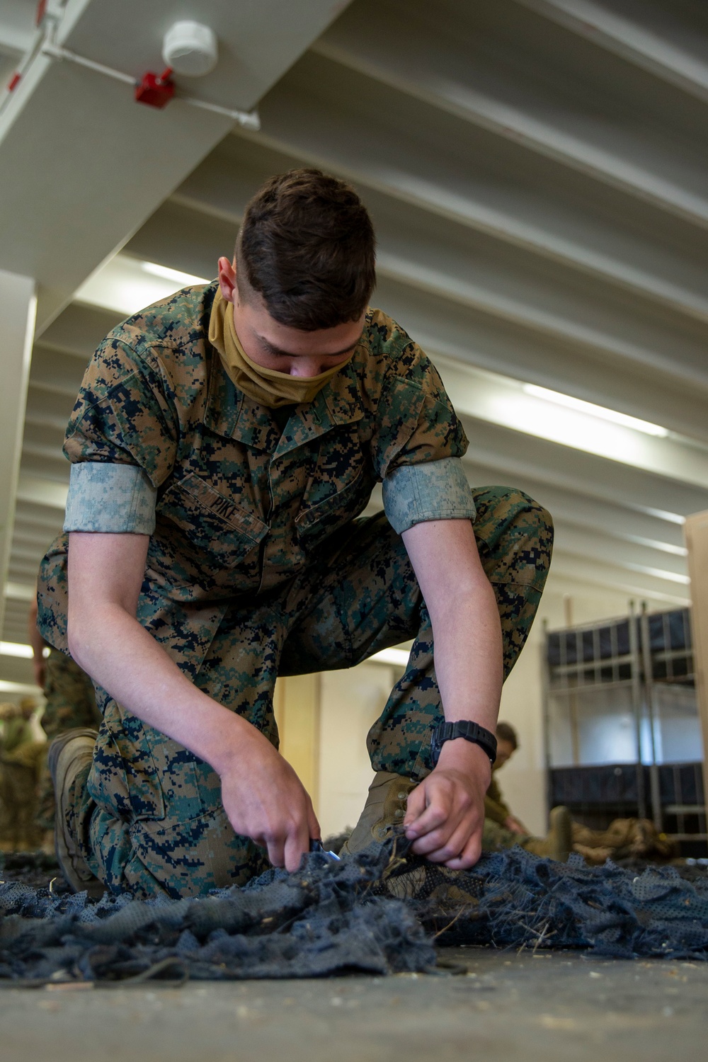 IMC Marines learn about field craft, radios