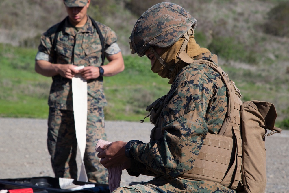 IMC Marines test their lifesaving skills