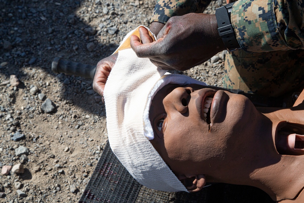 IMC Marines test their lifesaving skills