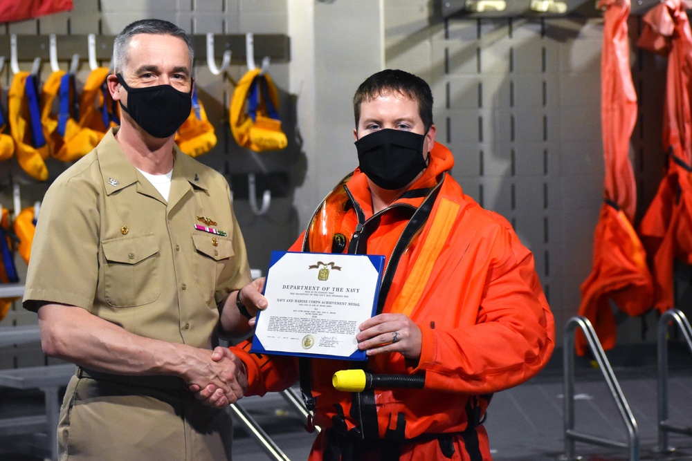 Naval Submarine School Names Junior Sailor of the Quarter