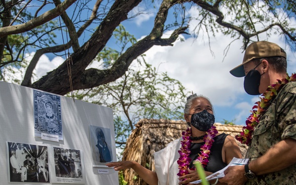 Blessing at Loko Pa’aiau Fishpond