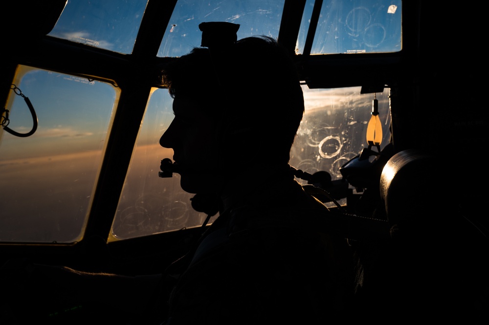 C-130s drop off cargo with FAST teams