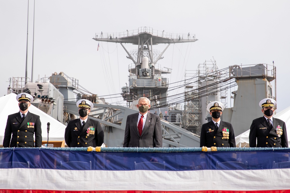 USS Fort McHenry Decommissioning Ceremony