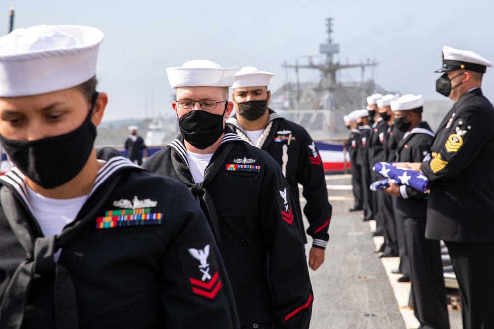 USS Fort McHenry Decommissioning Ceremony