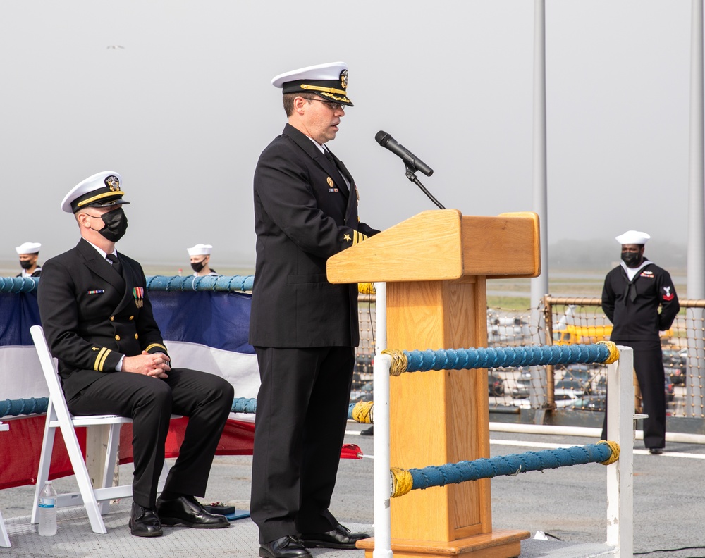 USS Fort McHenry Decommissioning Ceremony