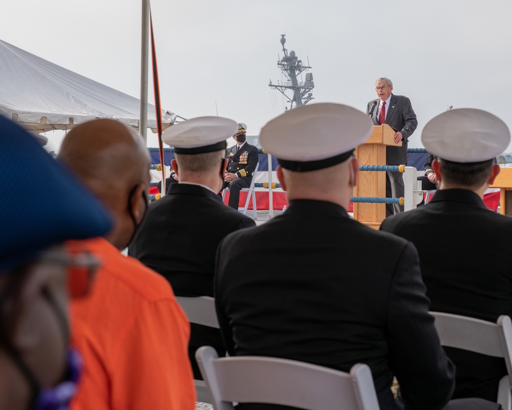 USS Fort McHenry Decommissioning Ceremony