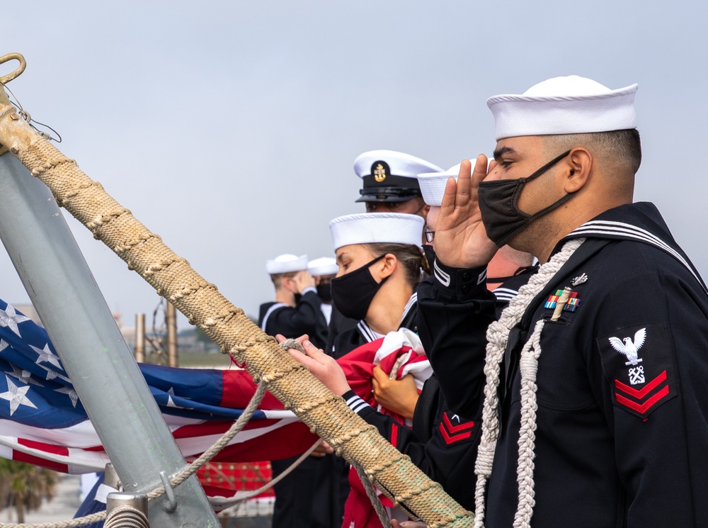 USS Fort McHenry Decommissioning Ceremony