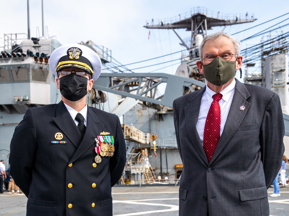 USS Fort McHenry Decommissioning Ceremony