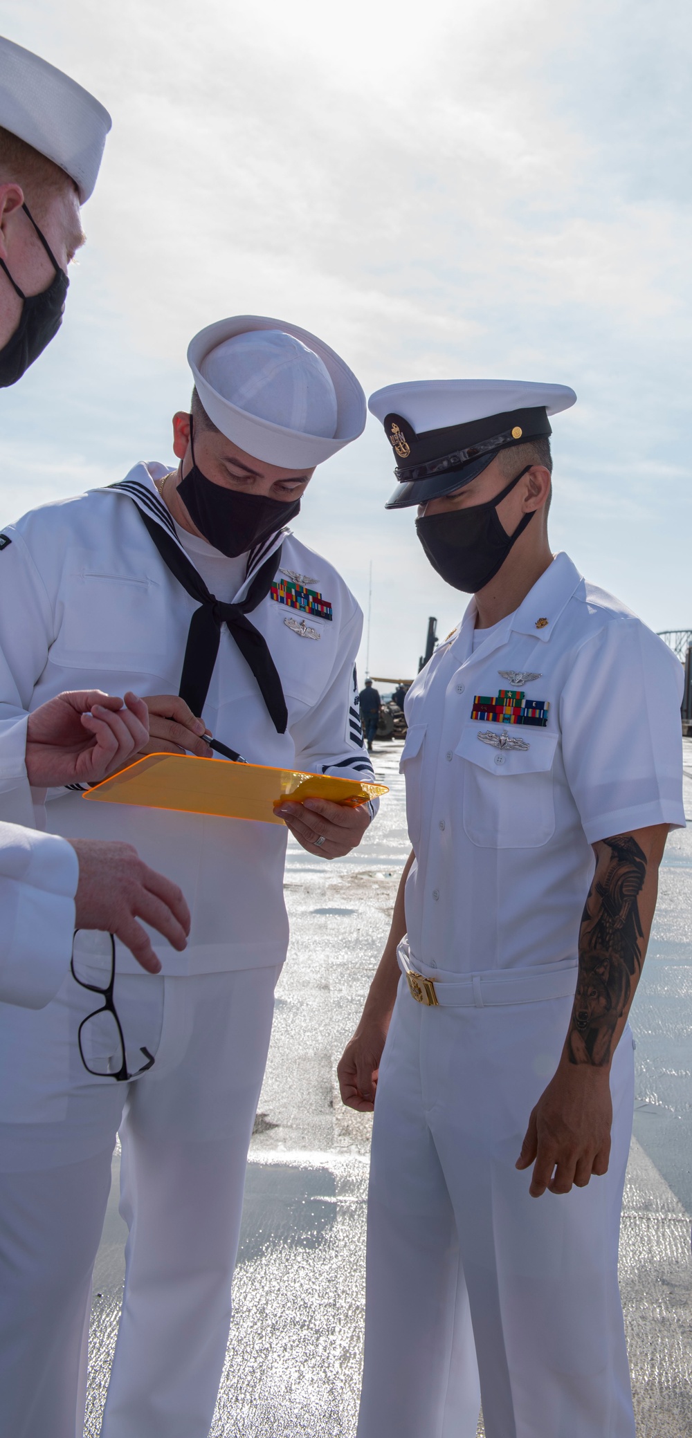 GHWB Uniform Inspection