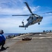 USS Barry conducts flight operations with Helicopter Sea Combat Squadron 25