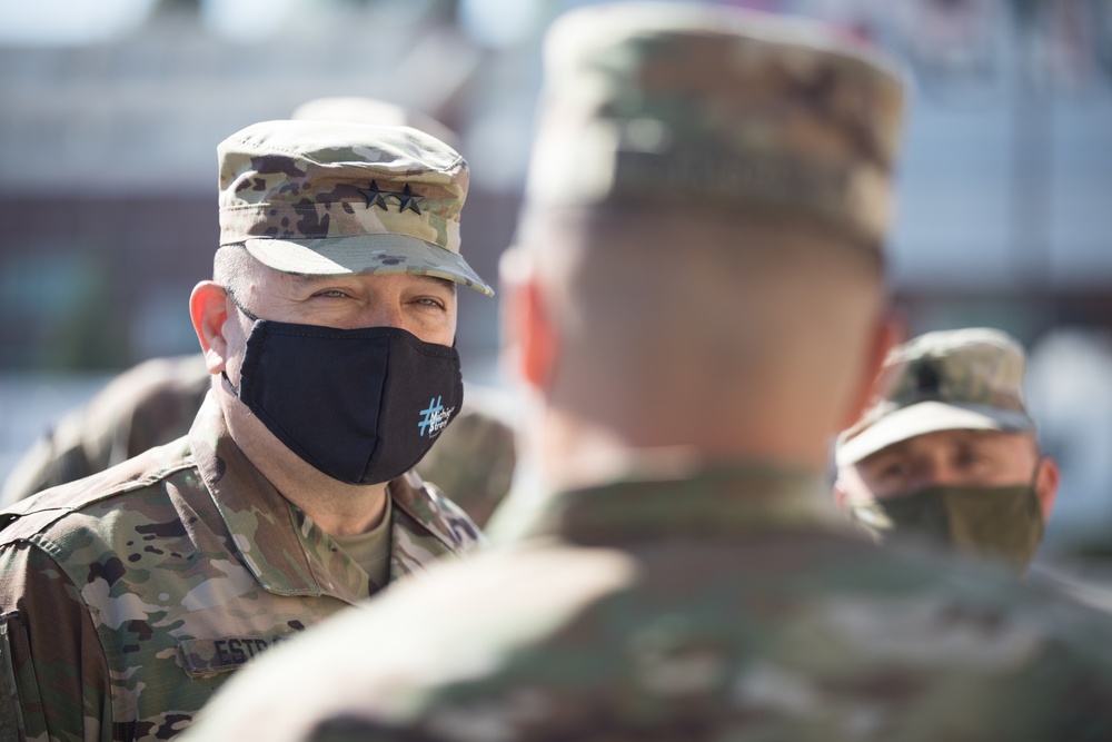 U.S. Army Maj. Gen. Pablo Estrada Visits California State University CVC