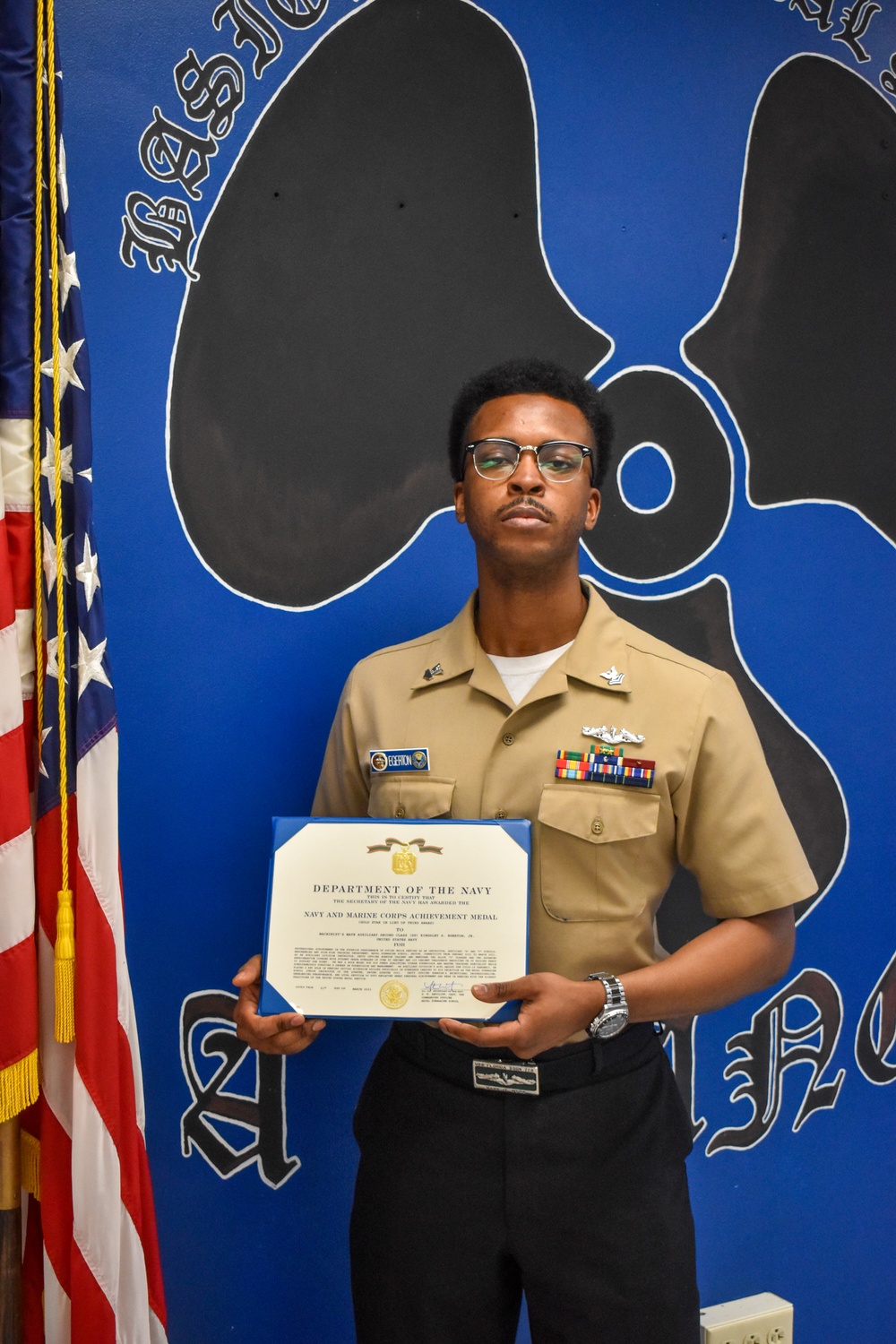 Naval Submarine School Names Junior Instructor of the Quarter