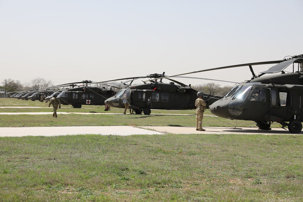 Task Force Phoenix trains at North Fort Hood for Middle East deployment