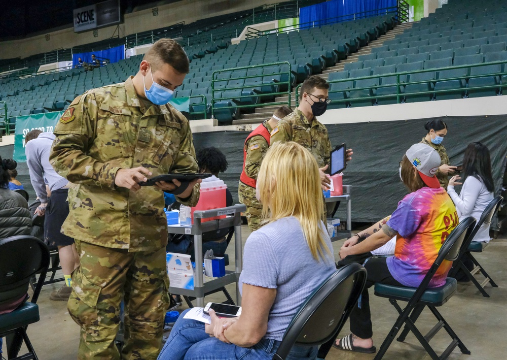 Soldiers and Airmen support CVC in Cleveland