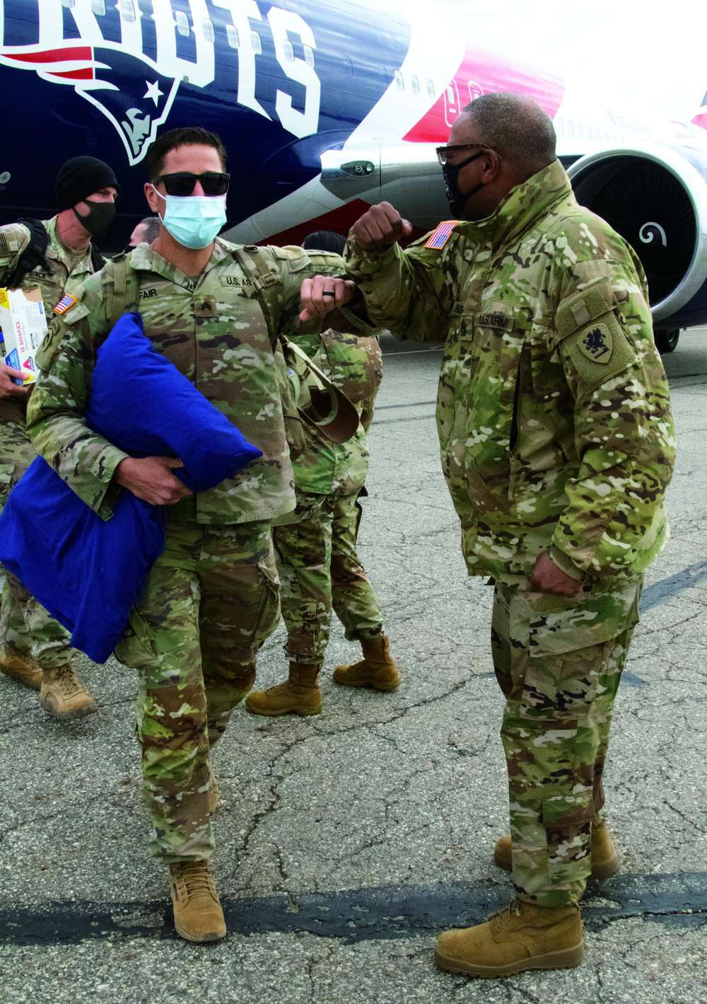 Michigan National Guard Soldiers welcomed home