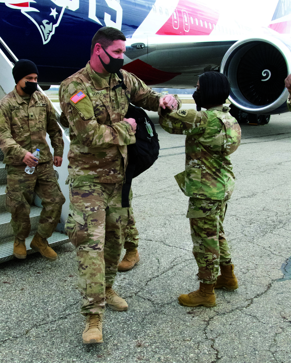 Michigan National Guard Soldiers welcomed home