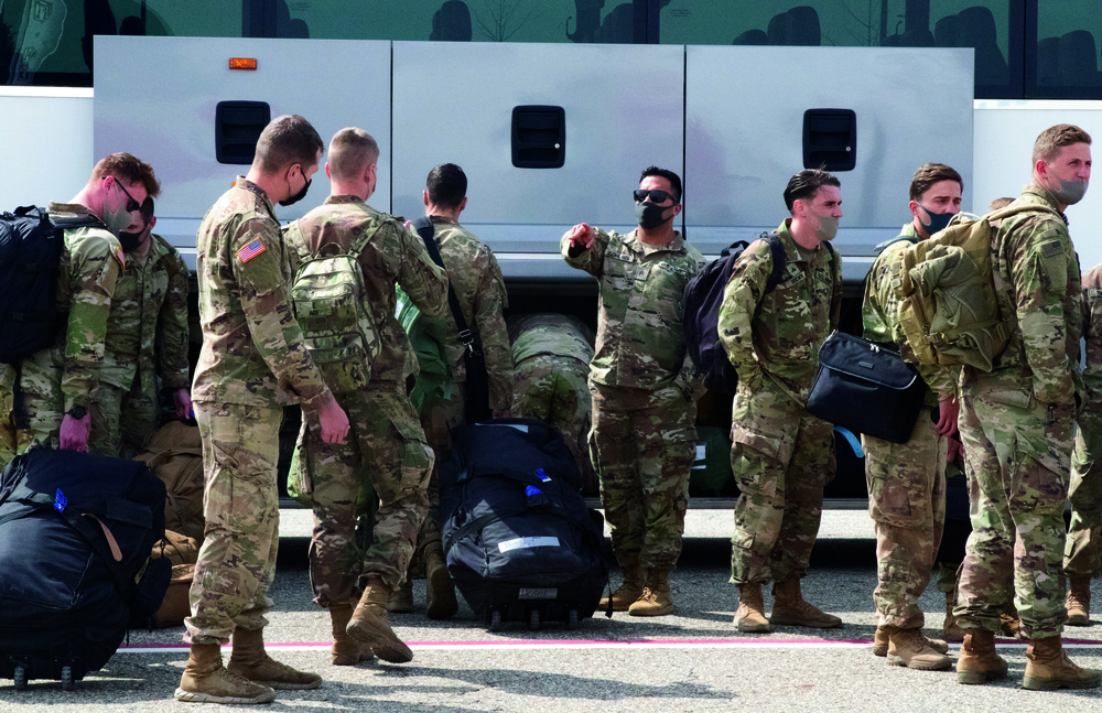 Michigan National Guard Soldiers welcomed home