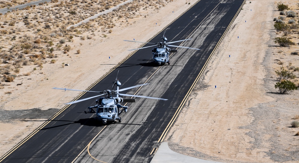 Helicopter Sea Combat Squadron (HSC) 4 Conducts Air Delivered Ground Refueling (ADGR) Evolution with Navy CMV-22B Osprey