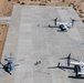 Helicopter Sea Combat Squadron (HSC) 4 Conducts Air Delivered Ground Refueling (ADGR) Evolution with Navy CMV-22B Osprey