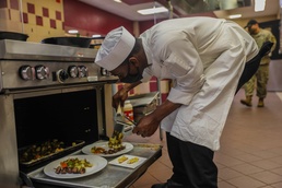 Bastogne Soldiers Represent During Chef of the Quarter