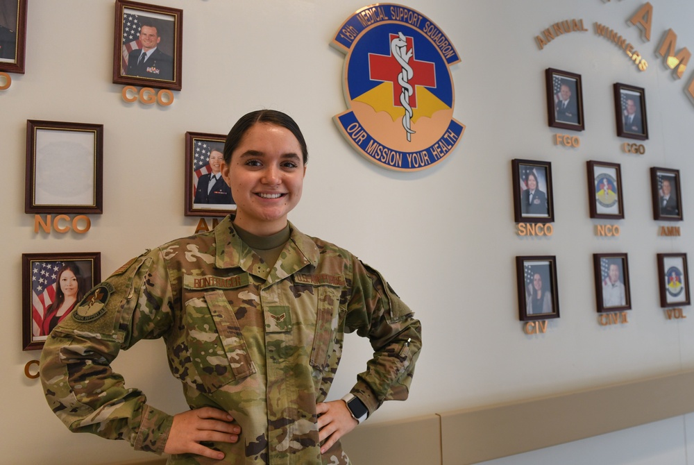 A1C Mikenzie Bontrager Airman of the Week A1C Mikenzie Bontrager Airman of the Week