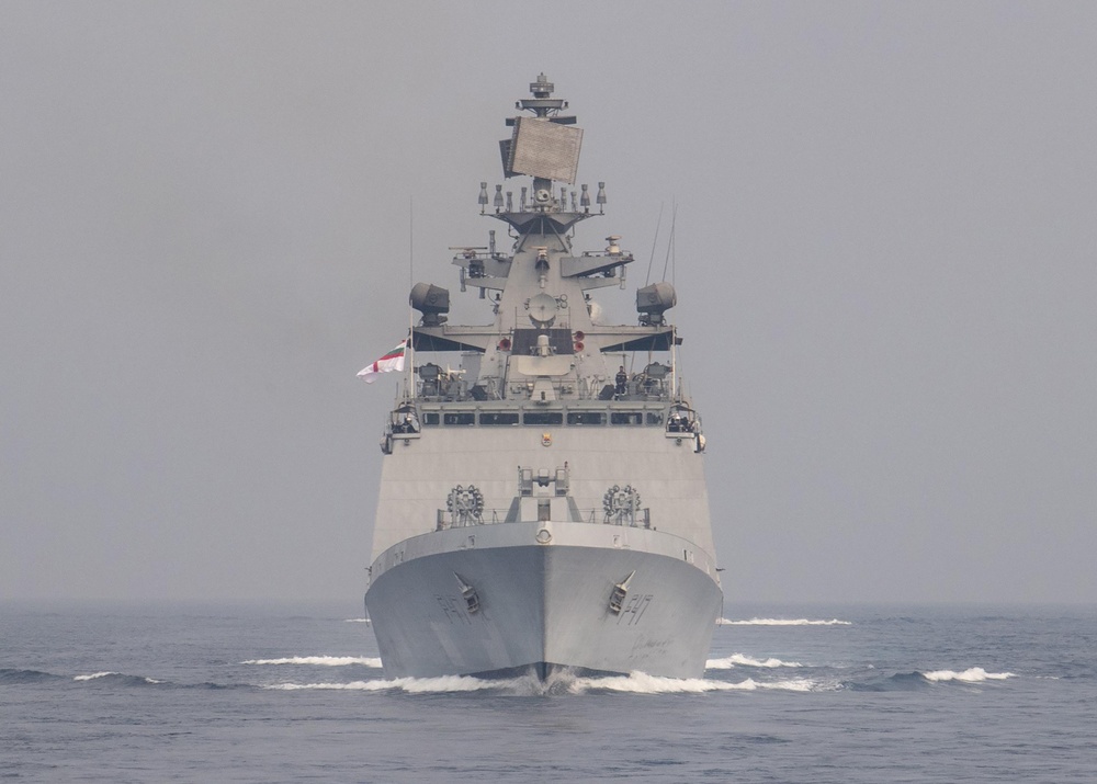 Theodore Roosevelt Carrier Strike Group Conducts Joint Force Maritime Exercise with India